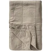Ib Laursen - Vintage Quilt / Bedsprei - Kleur Linnen - 180x130 cm