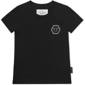 Philipp Plein Shirt zwart / transparant