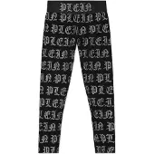 Philipp Plein Leggings zwart / transparant