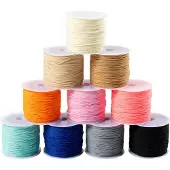 Creativ Company Polyester Koord Kleurrijk 10 kleuren à 50m