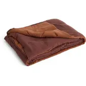 HAY Air Quilt plaid Iron red, 140x200 cm