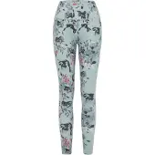 Regatta Dames Influential II Bloemen Leggings (Gletsjer Groen)
