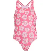 Regatta Meisjes Katrisse Bloemen Eenstuk Swimsuit (Roze Mist)