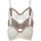 Bonprix Beugel bh (set van 3) met katoen maat 100