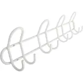 MILLARCO kapstok met 4 haken Ø8 mm x 54,5×6,5 x 13 cm wit