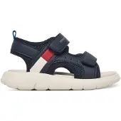 Tommy Hilfiger Open schoenen 'QUEST' marine / rood / wit