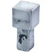 Jolie Meubelknop One 12 mm oud zilver