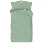 Pure Dekbedovertrek Micropercal Den Haag - light sage 140x200/220cm