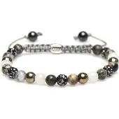 Karma Spiral Elyn Armband (Lengte: 17.50-19.00 cm) - Zilver
