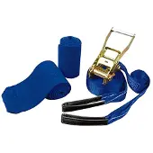 Softee Equilibrium Strap Slackline Blauw 140 x 5.5 cm