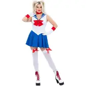 Smiffys Manga Sailor Moon Dame Kostuum - Maat L