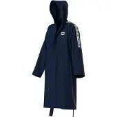 Arena Badjas Team Stripe Navy/Wit