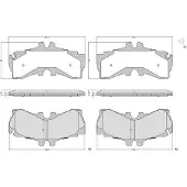 Brembo P 83 205 Remblokken