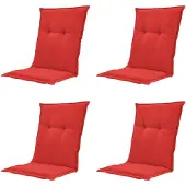 Madison Tuinkussen Basic Red Lage Rug