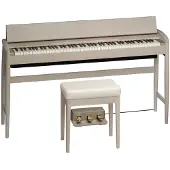 Roland Kiyola KF-10 Digital Piano with Stool Sheer White