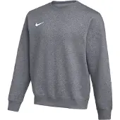 Nike Park 26 Fleece Crew Sweater Donkergrijs Wit