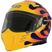 Simpson Darksome Wildfire Motorhelm