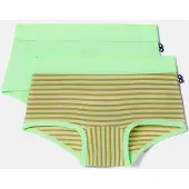 Woody Meisjes boxer set lichtgroen + str - maat 104/4J