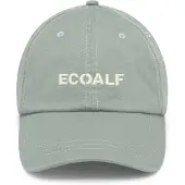 Ecoalf Groene logopet (OSFA), Casual, Biologisch katoen, Duurzaam MCUACCAECOAL0460S26-058