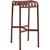 HAY Palissade barkruk Iron red