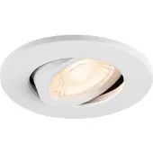 SLV LED Inbouwarmatuur Ø68mm | 5W 2700K/6500K 670lm IP20 | Dimbaar | UNIVERSAL