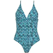 Naturana Badmode Badpak Dames | Maat: 42B | Kleur: Green