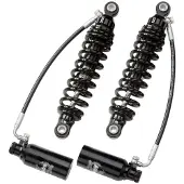 Bitubo Wmm Twinshocks, Adjustable: Spring Preload,Rebound,Compression Length 306mm, Dark Edition