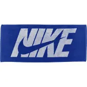 Nike Jacquard Handdoek Graphic Medium Blauw Wit