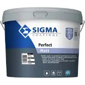 Sigma Perfect Matt | Matte Muurverf en Plafondverf 10 LTR - Lichte kleur|2