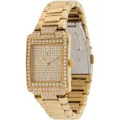 GUESS Analoog horloge 'BONNET' goud