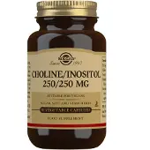 Solgar Choline/Inositol 250/250 mg Capsules
