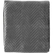 Textino - VELO - bedsprei 220x240 cm - Charcoal Gray - antraciet