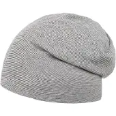 Lipodo Cotton Jersey Stripes Beanie Muts by