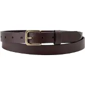 Levi's Men's New Narrow Leather Brown Maat: 105 | Riemen Outlet | Heren | Bruin