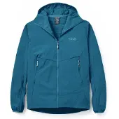 Rab - Quantra Pro Hoody - Fleecevest S, blauw