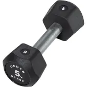 CENTR x HYROX Urethane Hexagon Dumbbell - 5 kg