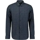 No-excess Overhemd navy