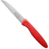 Robert herder Schilmes Molenmes RVS 85mm met rood heft rood RVS Schilmes