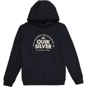 Quiksilver Sweatshirt 'FUNDAMENRAL RID' crème / navy