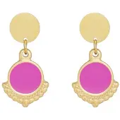Yehwang Oorbellen Sierlijk goud roze