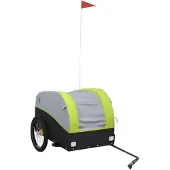 Syfax Fietstrailer 45 kg ijzer zwart en groen