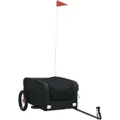Syfax Fietstrailer 30 kg ijzer zwart