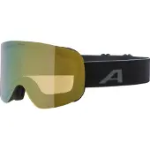 Alpina Skibril Penken Q Black Matt Mirror Gold