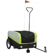 Syfax Fietstrailer 45 kg ijzer zwart en groen