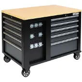 Feistos Hektor Mobiele werkbank - 114x73x89 cm - Zwart