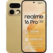Realme 16 Pro 5G Nano SIM 256 GB 6.78" Gold