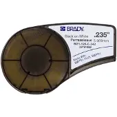 Brady M21-125-C-342 tape krimpkous zwart op wit 6,00 mm x 2,10 m (origineel)