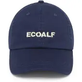 Ecoalf Blauwe logopet (OSFA), Casual, Biologisch katoen, Duurzaam MCUACCAECOAL0460S26-161