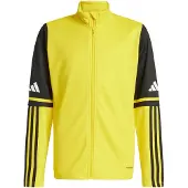 Adidas Sportjas 'Sq 25' geel / zwart / wit