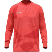 Jako Functioneel shirt rood / lichtrood / wit
